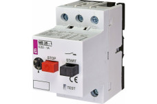 Автоматичний вимикач захисту двигунів MS25-1 (0,18 - 0,25 kW, 0,63 - 1,0A) ETI (004600050)