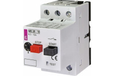 Автоматичний вимикач захисту двигунів MS25-10 (3,0 - 4,0 kW, 6,3 - 10,0A) ETI (004600100)