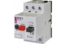 Автоматичний вимикач захисту двигунів MS25-4 (1,1 - 1,5 kW, 2,5 - 4,0A) ETI (004600080)