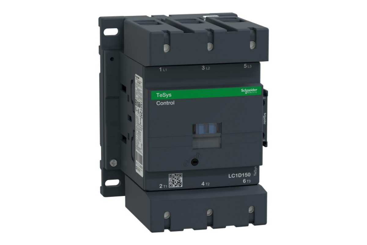 Контактор 3Р,150A,НО+НЗ,220В 50Гц (LC1D150M7)