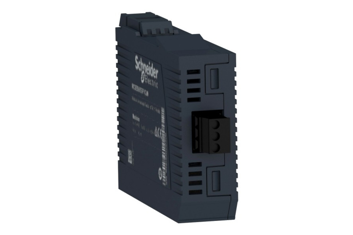 Некерований мережевий комутатор Modicon Standard, 4 порти для мідного кабелю, 1 порт для багатомодового оптоволокна (MCSESU053F1CU0)