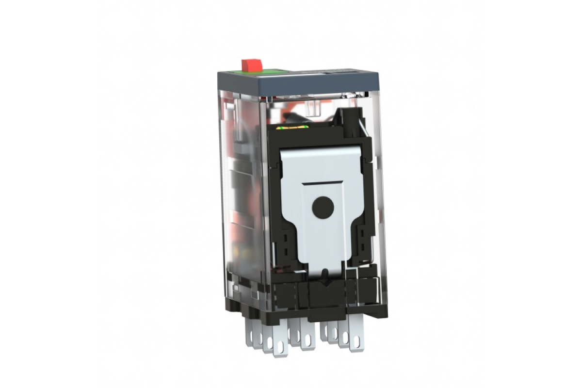 Реле мініатюрне проміжне, 3CO, світлодіод, ~230В (RXM3AB2P7)