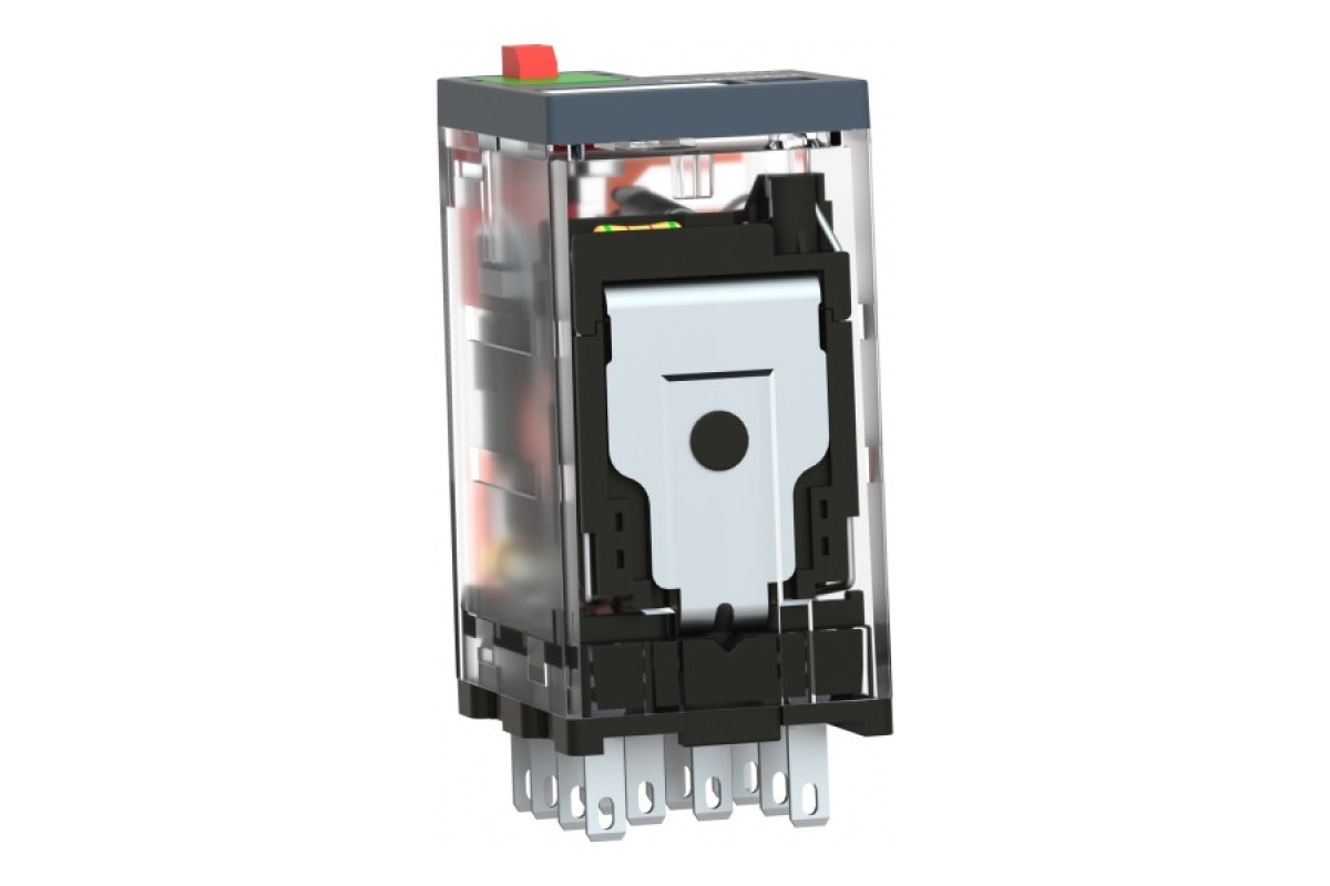 Реле мініатюрне проміжне, 4CO, світлодіод, ~230В (RXM4AB2P7)