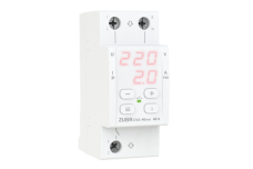 Реле напруги з контролем струму ZUBR CV2-40 red