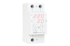 Реле напруги з контролем струму ZUBR CV2-63 red