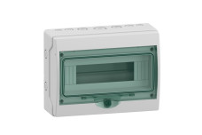 Модульний міні щит, Mureva, 1х12 модулів, без клемного блоку (13979)