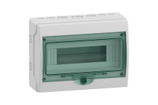 Модульний міні щит, Mureva, 1х12 модулів, клемний блок заземлення та нейтралі (13444)