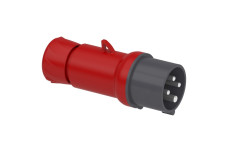 Кабельна вилка PratiKa, пряма, 16 A, 3P + E, 380-415 В AC, IP44 (PKE16M434)