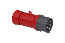 Кабельна вилка PratiKa, пряма, 16 A, 3P + N + E, 380-415 В AC, IP44 (PKE16M435)