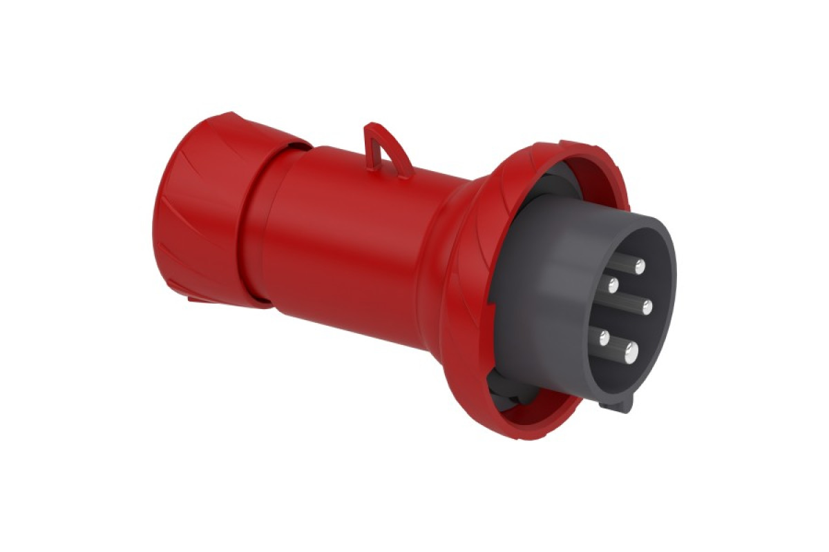 Кабельна вилка PratiKa, пряма, 16 A, 3P + N + E, 380-415 В AC, IP67 (PKE16M735)