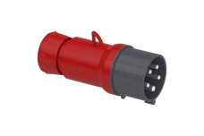 Кабельна вилка PratiKa, пряма, 32 A, 3P + N + E, 380-415 В AC, IP44 (PKE32M435)