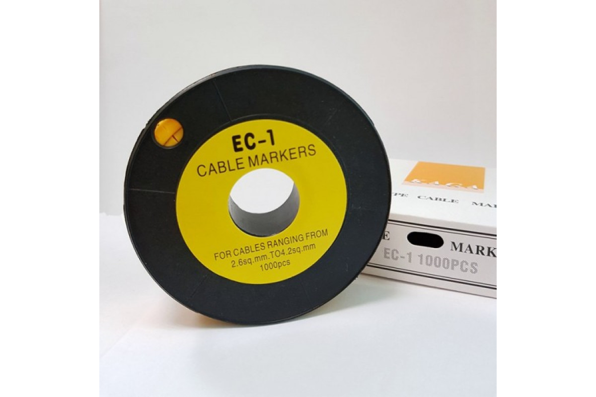 Маркувальна бірка ЕС-1 (2,6-4,2 мм²) символ "C" (502621/c)