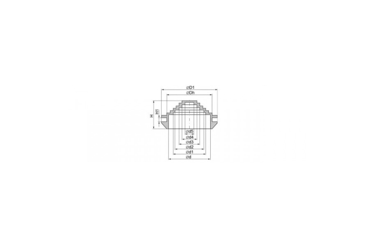 Сальник-ввод CP-27 (Dmax каб 20мм), серый TAKEL (502808с)