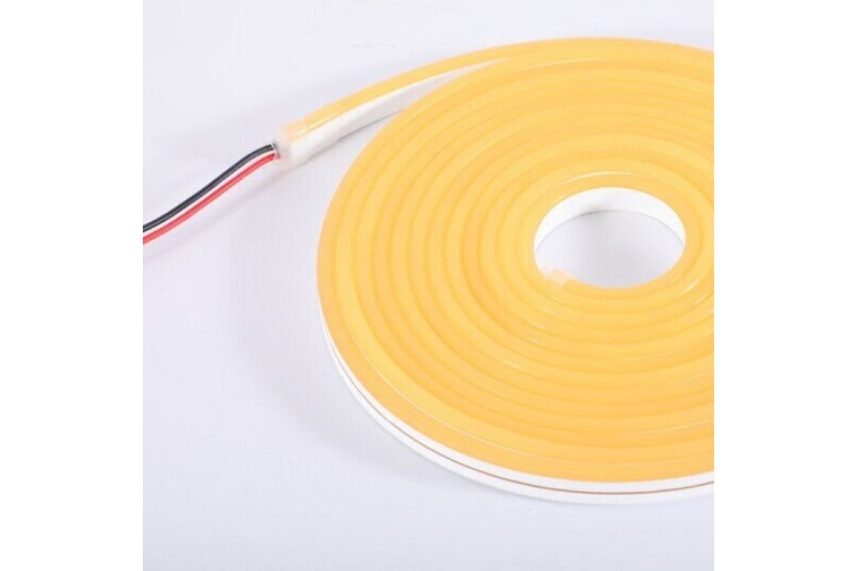 Світлодіодний неон PROLUM™ 6x12, IP68, 12V, Series "GT", Жовтий, PRO (120033)