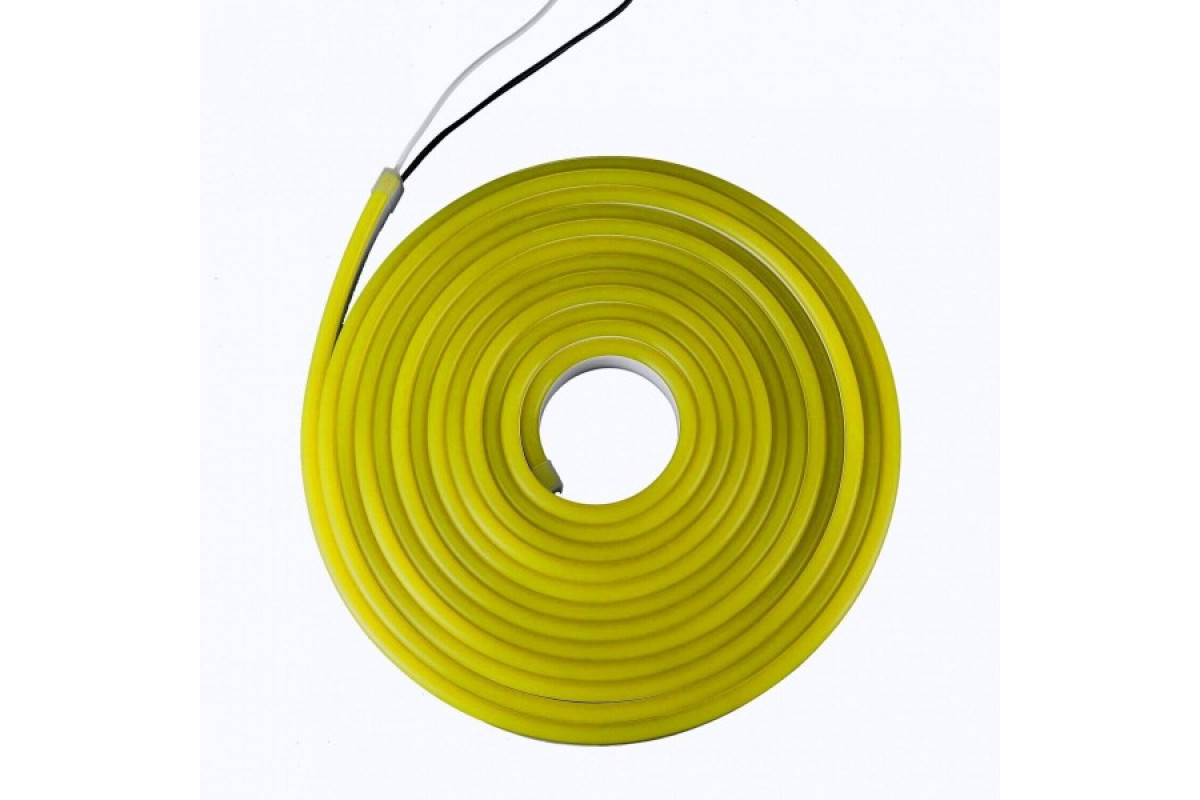 Світлодіодний неон PROLUM™ 6x12, IP68, 12V, Series "GT", Жовтий, PRO (120033)