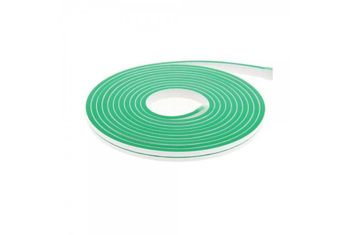 Світлодіодний неон PROLUM™ 6x12, IP68, 12V, Series "GT", Зелений, PRO (120034)