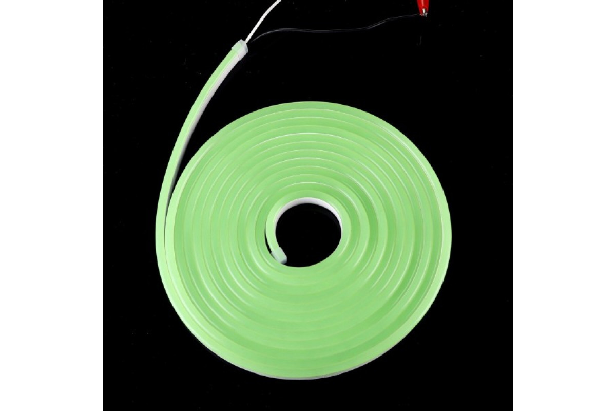 Світлодіодний неон PROLUM™ 6x12, IP68, 12V, Series "GT", Зелений, PRO (120034)