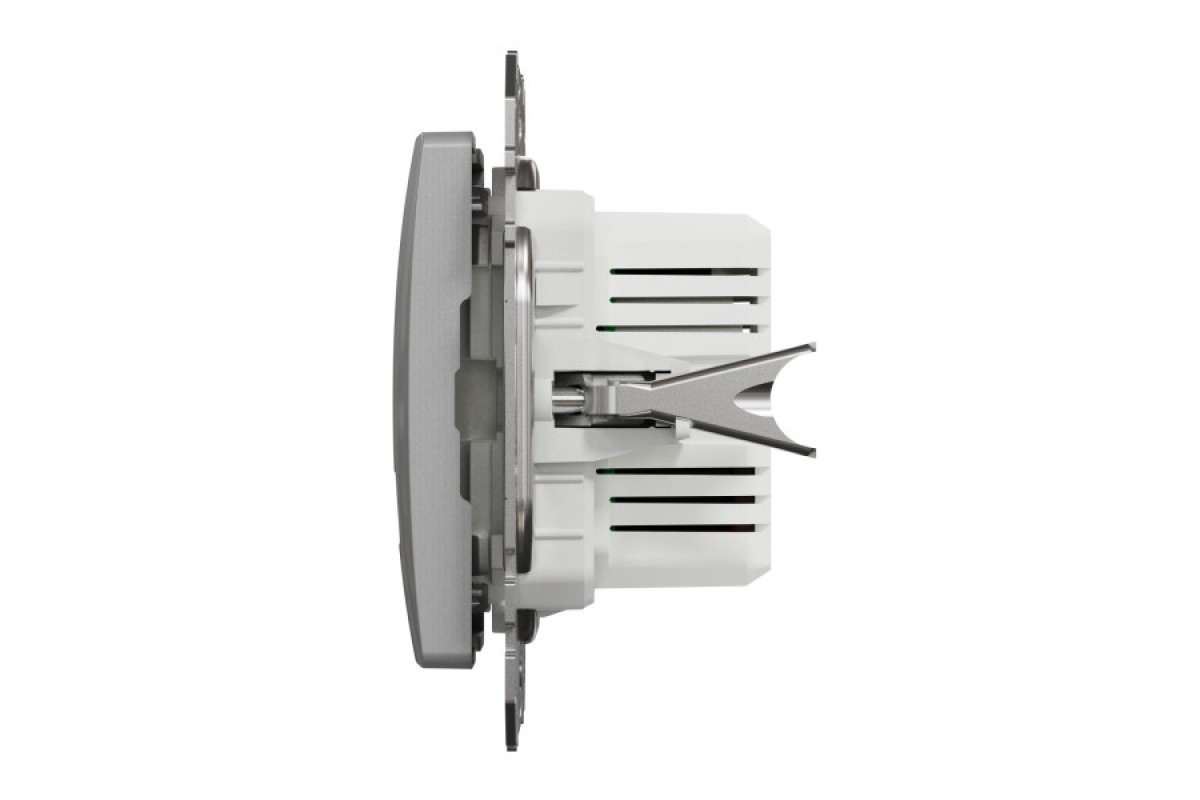 USB розетка ип A+C 2,4A Алюміній Sedna Design (SDD113402)