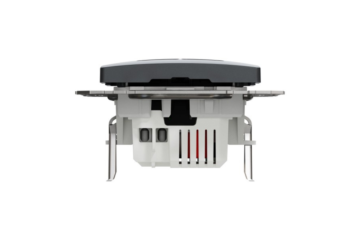 USB розетка тип A+A 2,1A Чорний Sedna Design (SDD114401)