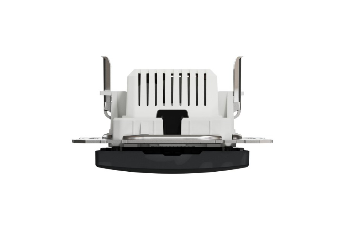 USB розетка тип A+A 2,1A Чорний Sedna Design (SDD114401)