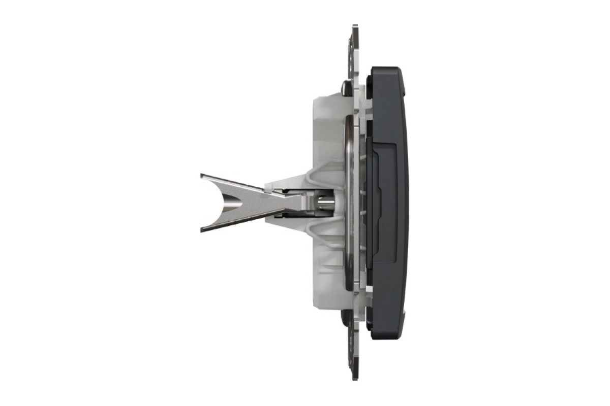 Адаптор Sedna Design & Elements 45х45 для Unica New, чорний (SDD114905)