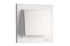 Вимикач одноклавішний, Mono Electric, DESPINA (СЛОНОВА КІСТКА) (102-010025-100)