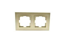 Рамка 2-а, Mono Electric, DESPINA (титан) (102-220000-161)