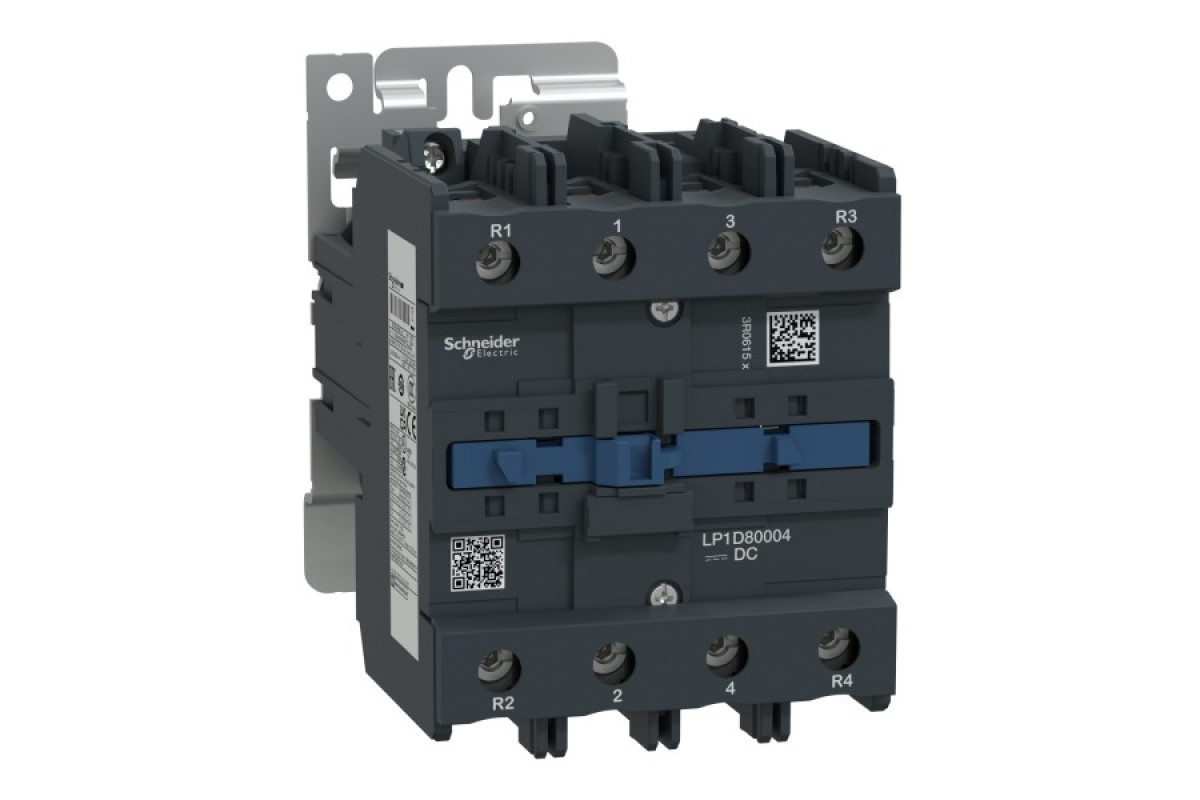 Контактор 4P, 125A, AC-1, =24В (LP1D80004BD)
