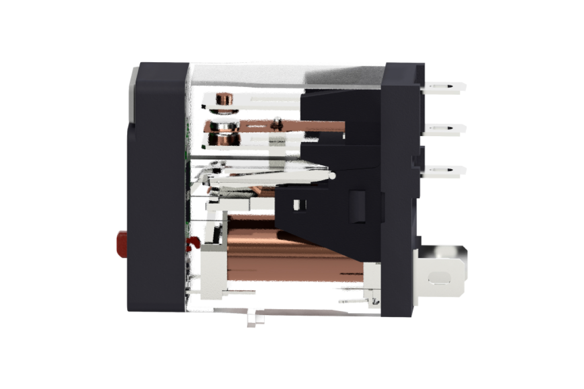 Реле управління - Zelio RXG - 1 C/O стандарт - 24 V DC - 10 A - з LED (RXG12BD)