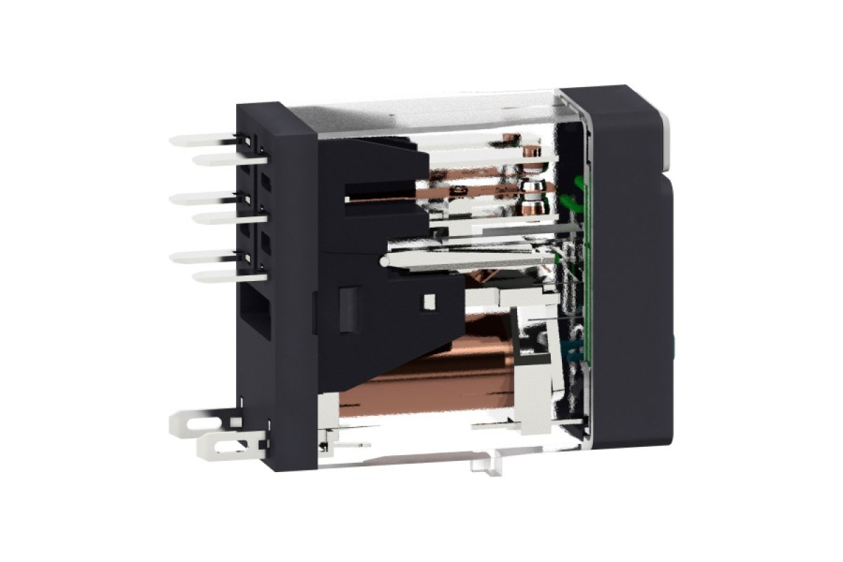 Реле управління - Zelio RXG - 2 C/O стандарт - 110 V DC - 5 A - з LED (RXG22FD)