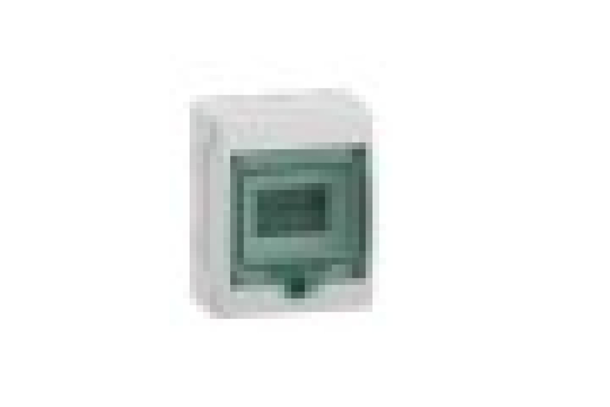 Модульний міні щит, Mureva, 1х6 модулів, без клемного блоку (13977)