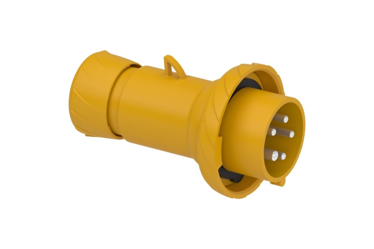 Кабельна вилка швидкого кріплення 16A 3P+N+PE 100-130В IP67 (PKX16M715)