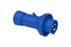 Кабельна вилка, швидкого підключення 16А 2P+E IP67 250В (PKX16M723)