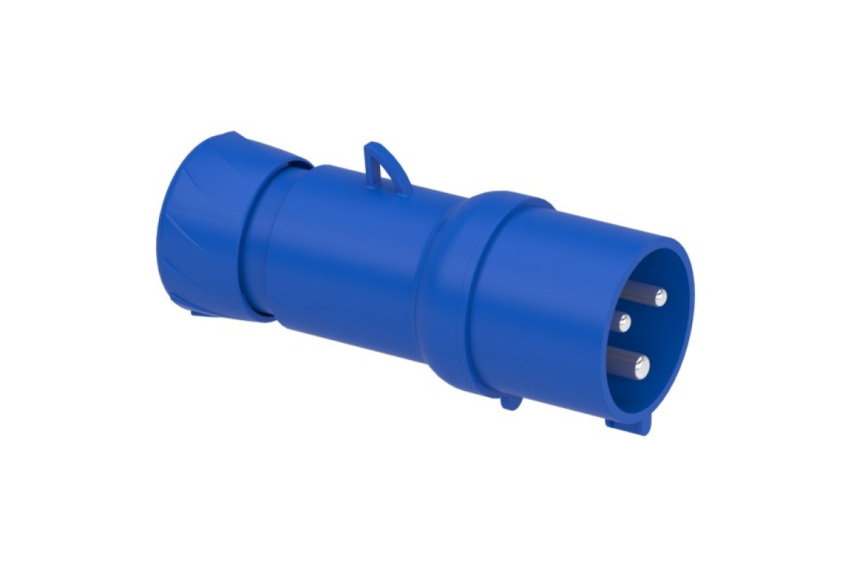 Кабельна вилка, швидкого підключення 32А 2P+E IP44 250В (PKX32M423)