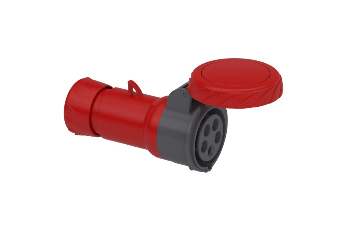 Кабельна Розетка PRATIKA, пряма, 16 A, 3P + N + E, 380-415 B AC, IP67 (PKF16M735)