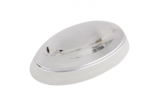 Світильник пластиковий Овал Нінова білий (400-010-107)