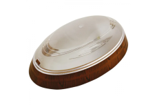 Світильник пластиковий Овал Нінова горіх (400-013-107)