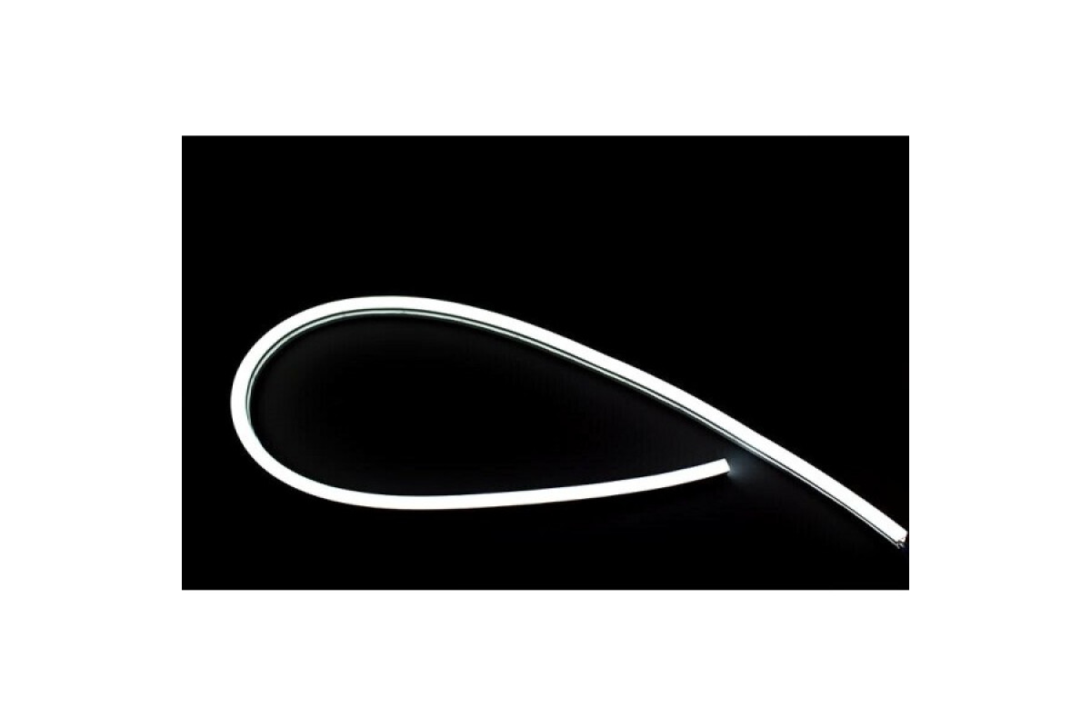 Світлодіодний неон PROLUM™ 8x16, IP68, 12V, Series "LF", Білий, PRO (120060)