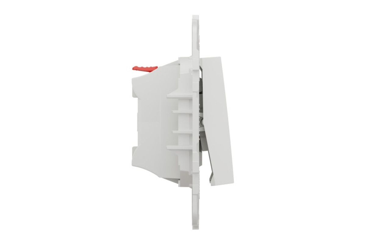 Вимикач 1-клавішний з підс, сх. 1а, 10А білий (NU520118N)