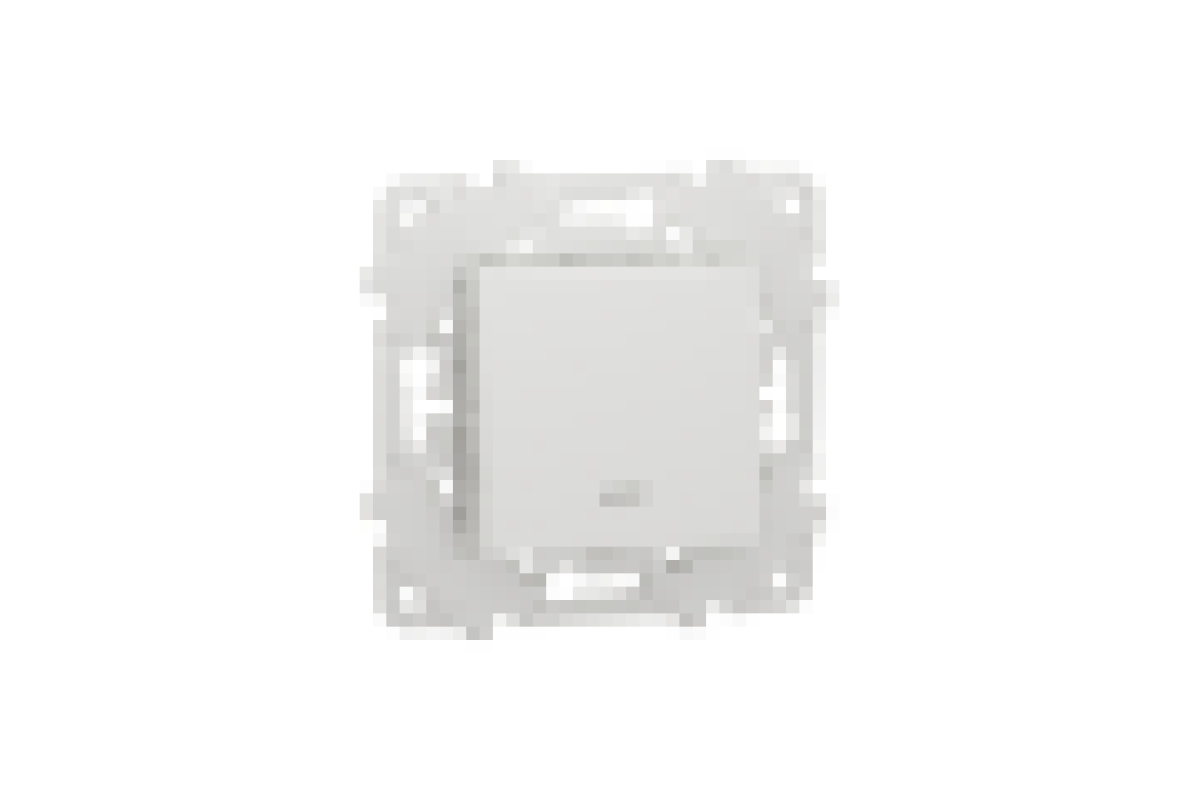 Вимикач 1-клавішний з підс, сх. 1а, 10А білий (NU520118N)