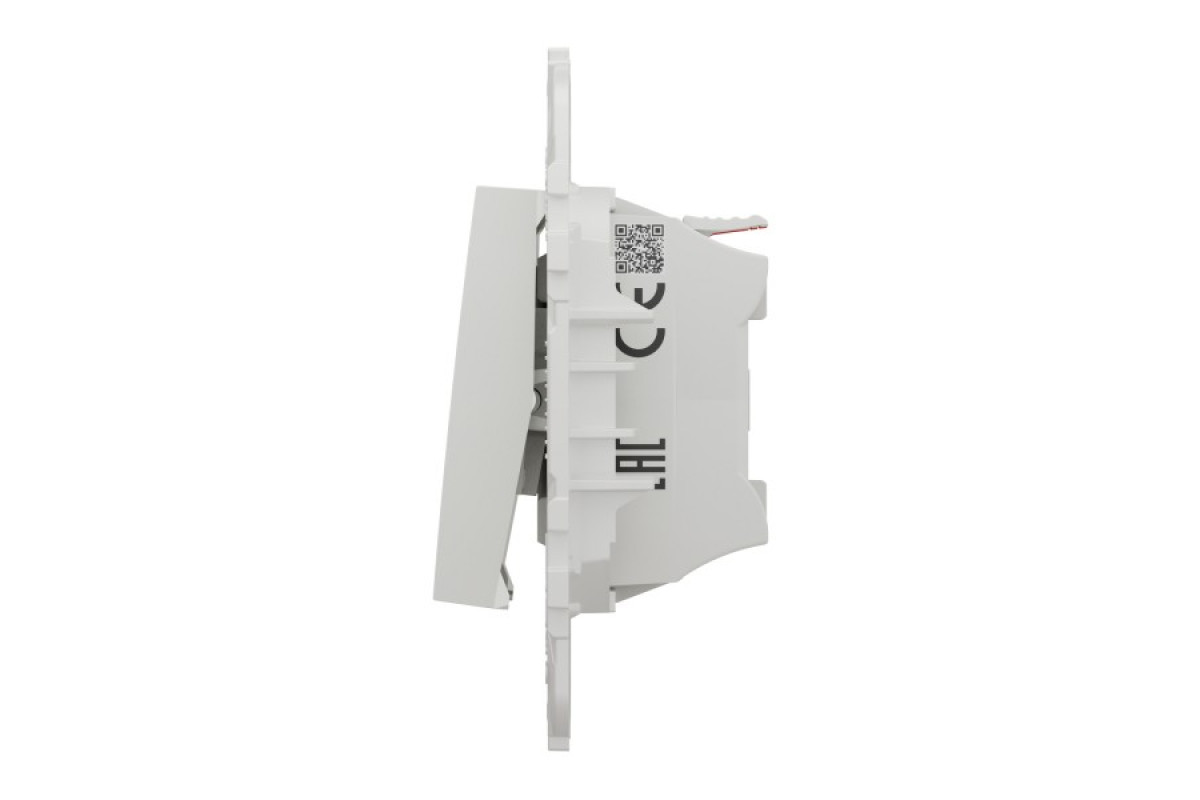 Вимикач 1-клавішний з підс, сх. 1а, 10А білий (NU520118N)