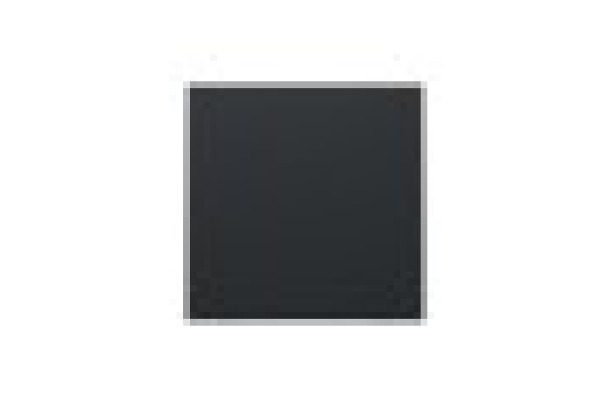 Вимикач 1-клавішний кнопковий схема 1, 10А, 2 модулі антрацит (NU320654)