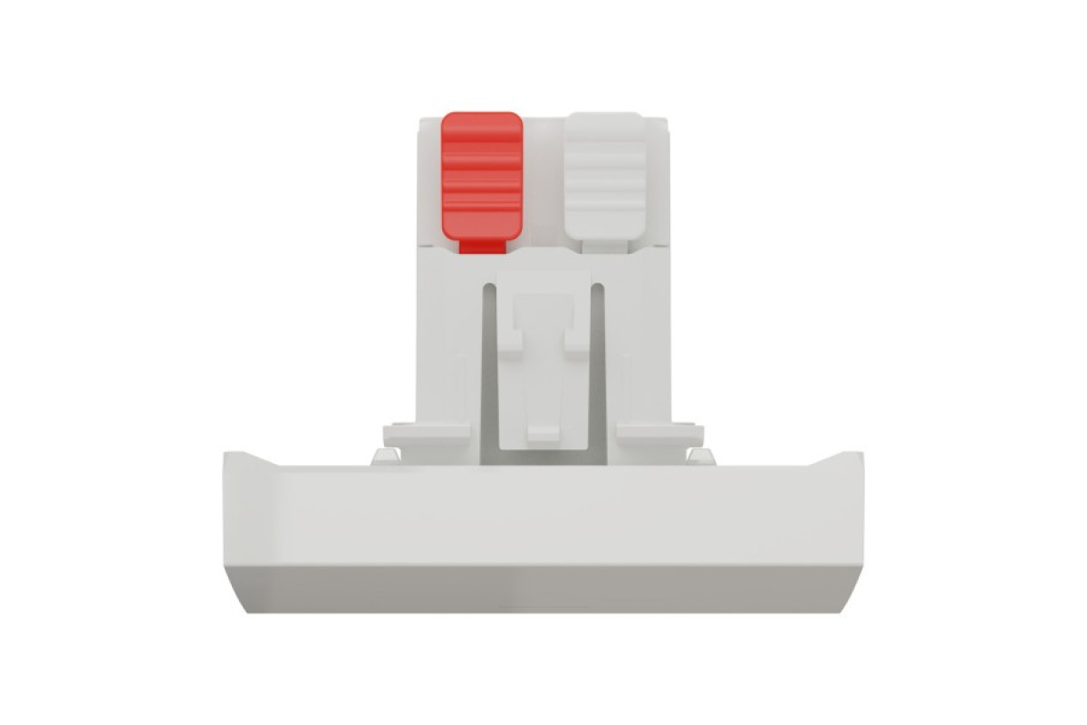 Вимикач 1-клавішний кнопковий, з підсвіткою 10 А білий Unica New (NU320618N)