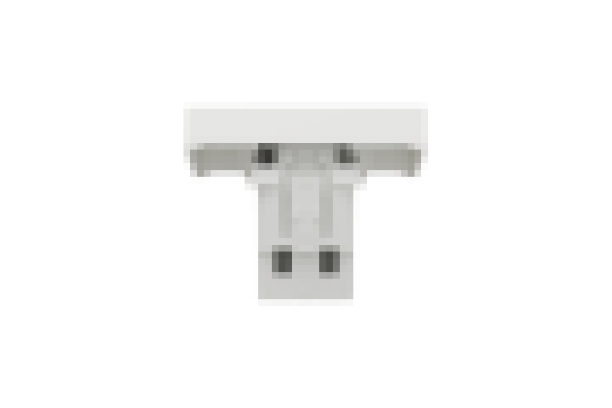 Вимикач 1-клавішний кнопковий, з підсвіткою 10 А білий Unica New (NU320618N)