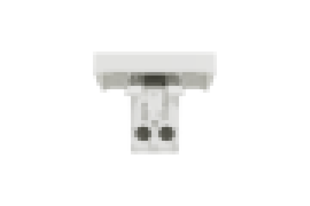 Вимикач 1-клавішний сх. 1 16А, 2 модульний, білий (NU326118)