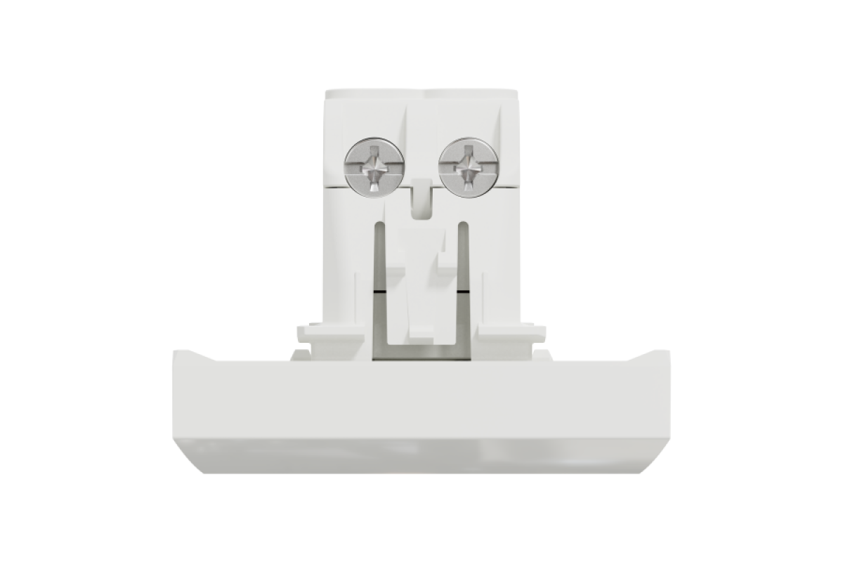 Вимикач 1-клавішний сх. 1 16А, 2 модульний, білий (NU326118)