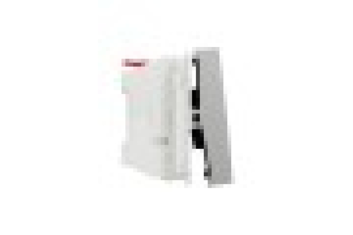 Вимикач 1-клавішний схема 1, 10А 2 модулі алюміній (NU320130)