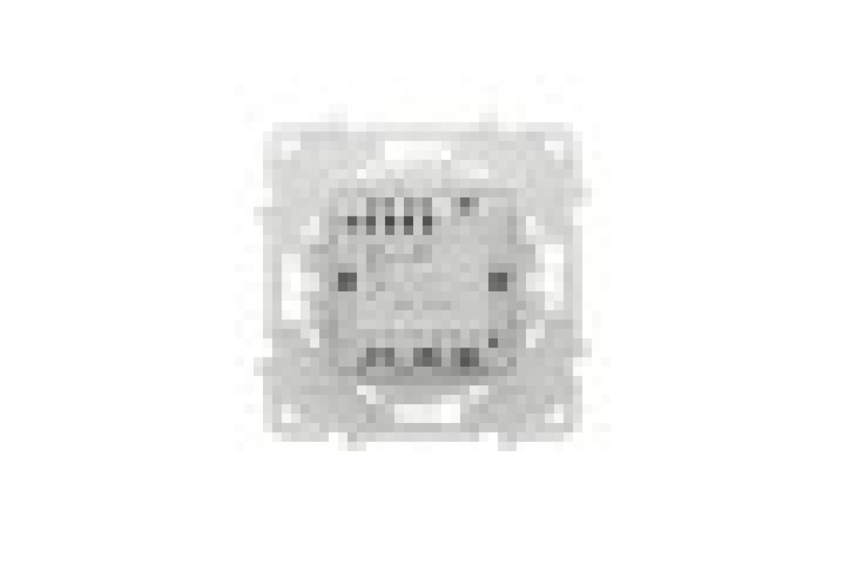 Вимикач 1-клавішний схема 1, 10А білий (NU520118)