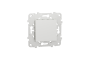 Вимикач 1-клавішний схема 1, 10А білий (NU520118)
