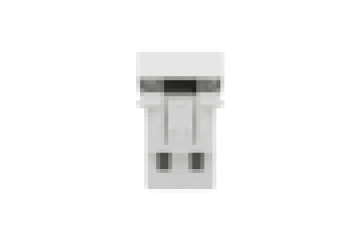 Вимикач 1-клавішний схема 1, 10А, 1 модуль білий (NU310118)